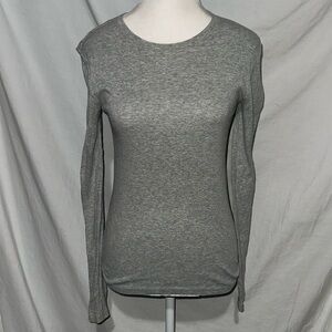 Gray 100% cotton Gap long sleeve shirt size medium